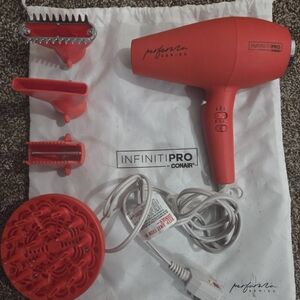 INFINITIPRO BY CONAIR Red Hair Dryer Set